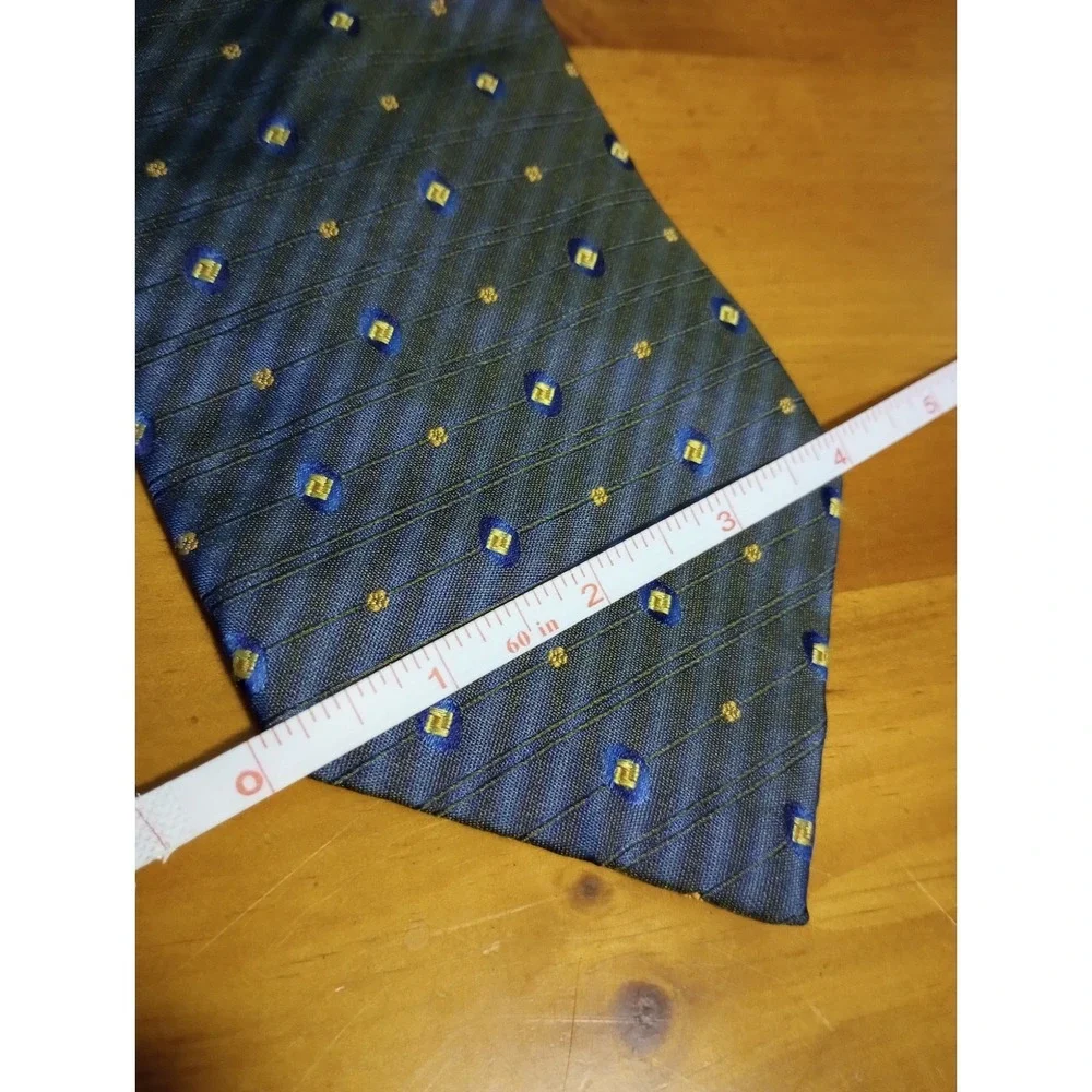 Don Loper Beverly Hills 100% Silk Made‎ In the USA Men's Neck Tie